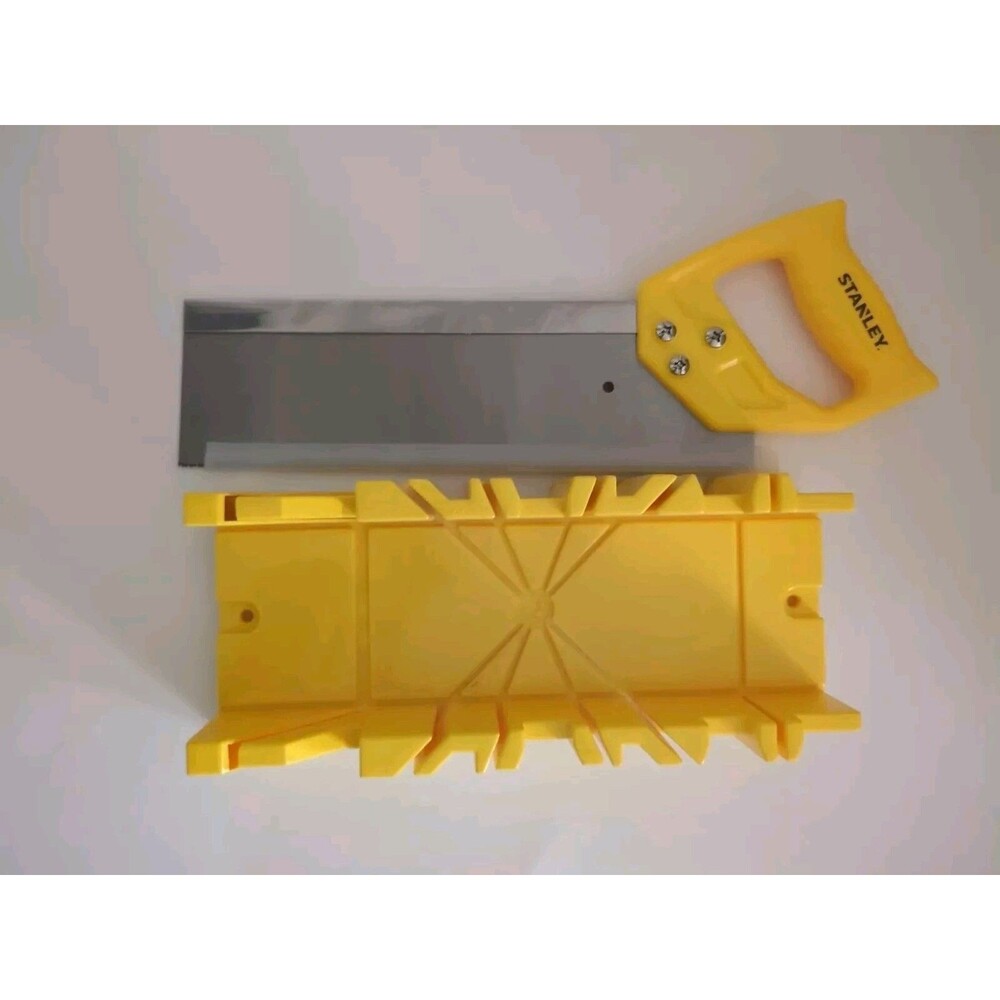 NEW Miter Box with Saw Included Increase Durability Sharpness Precise Cut